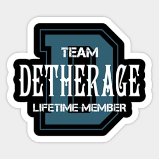 DETHERAGE Sticker